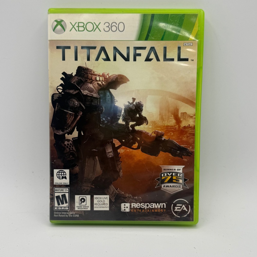 EA Titanfall Video Game Xbox 360 NTSC Excellent Mech Shooter FPS